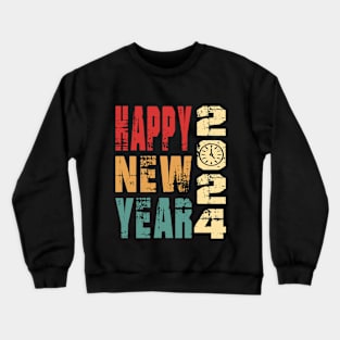 Happy New Year 2024 Crewneck Sweatshirt